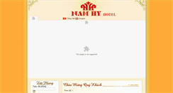 Desktop Screenshot of namhyhotel.com.vn